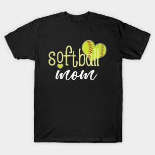 Softball Mom Softball Mom Grey Small T-Shirt